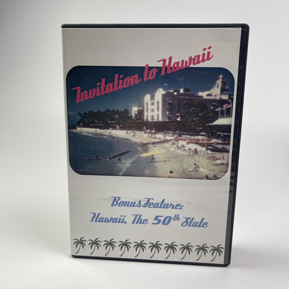 Invitation To Hawaii DVD Bonus Feature The 50th State PDTV Travel Video